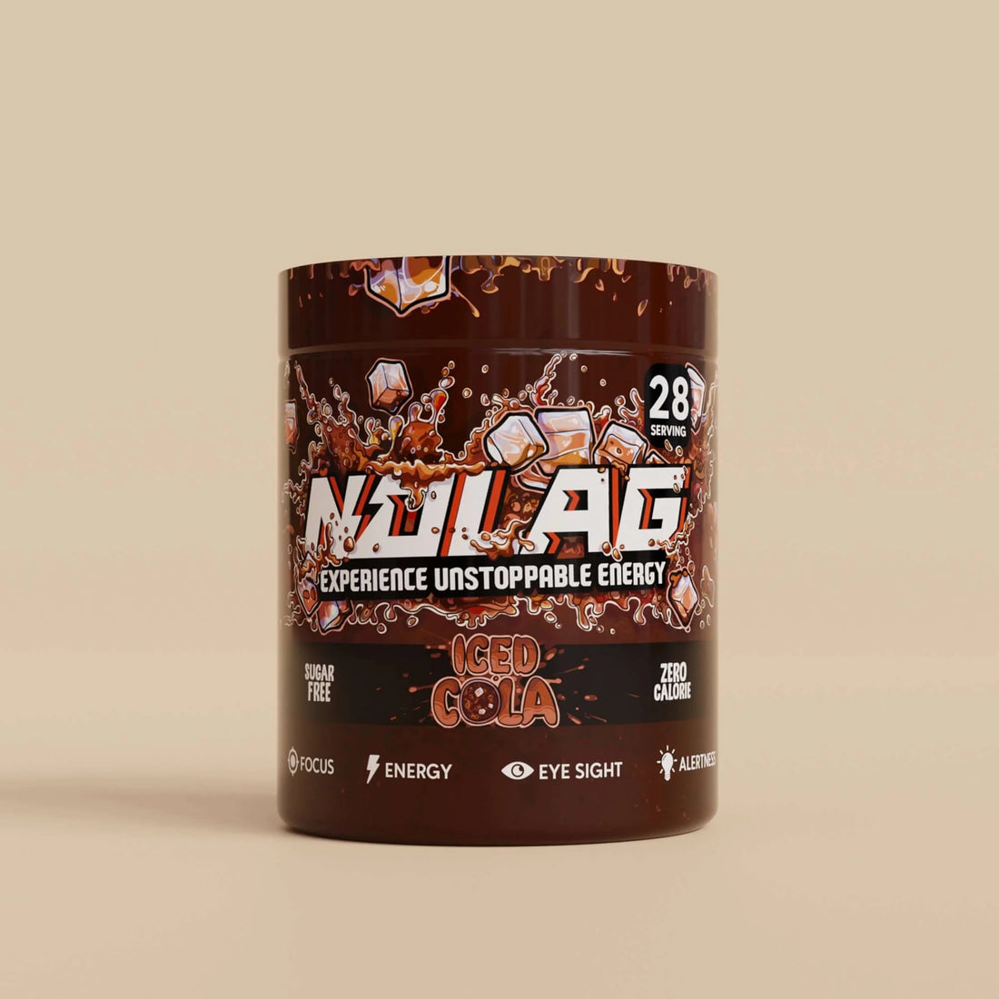 No Lag Energy Drink ice Cola Flavour